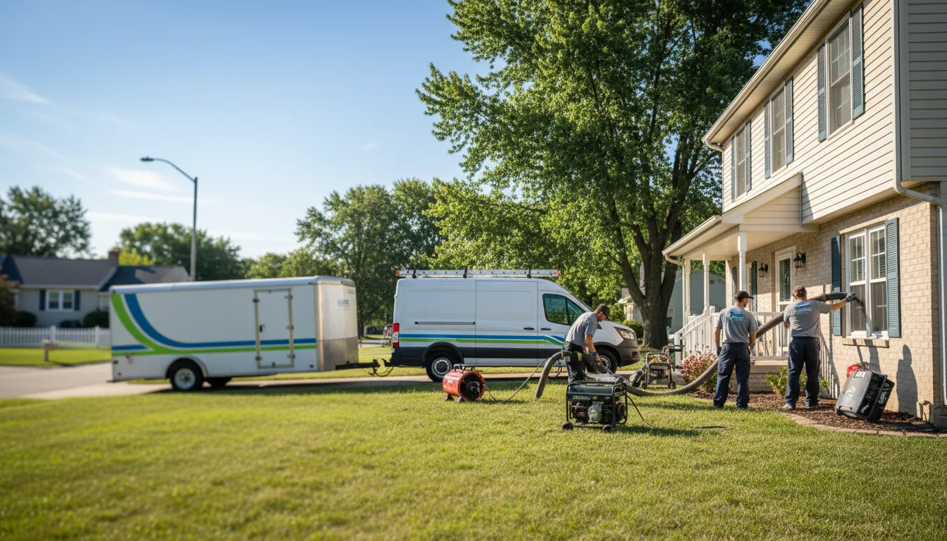 Flooded Basement Restoration And Cleanup With Repair in Karlstad, MN near me